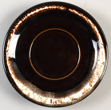 Gourmet Brown Saucer for Flat Cup