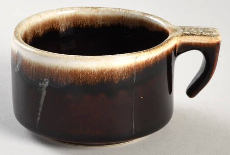 Gourmet Brown Flat Cup