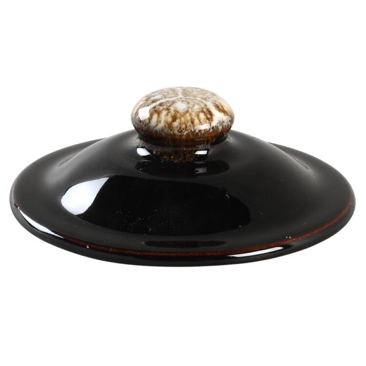Gourmet Brown Lid for Bean Pot