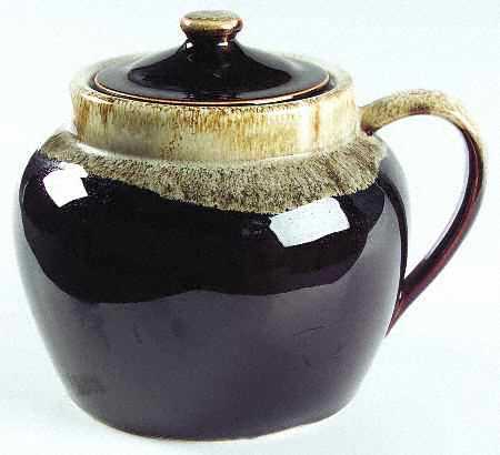 Gourmet Brown Bean Pot & Lid