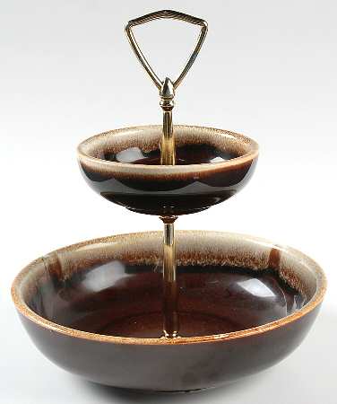 Gourmet Brown 2 Tiered Server (RV8M2 & FRM1l)