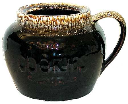 Gourmet Brown Cookie Jar No Lid