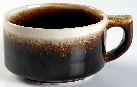 Gourmet Brown Flat Cup