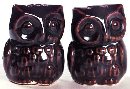 Gourmet Brown Figural Salt & Pepper Set