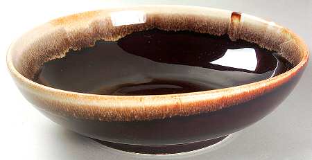 Gourmet Brown 9" Round Vegetable Bowl