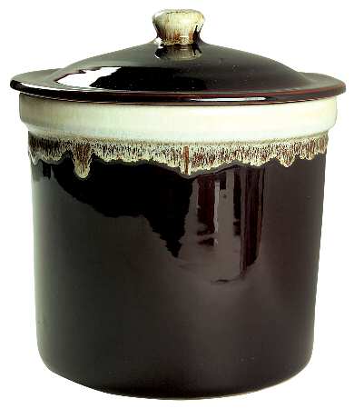 Gourmet Brown Extra Large Canister & Lid