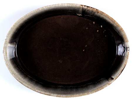 Gourmet Brown 14" Oval Roaster