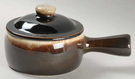 Gourmet Brown Individual Casserole & Lid