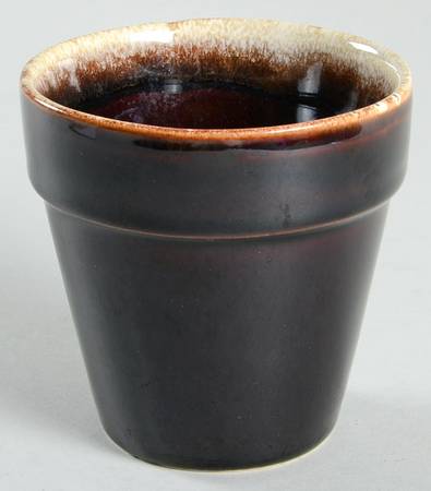 Gourmet Brown 3" Flower Pot No Underplate