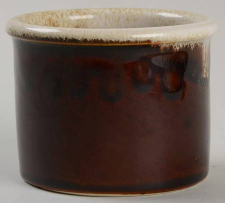 Gourmet Brown Open Cheese Crock