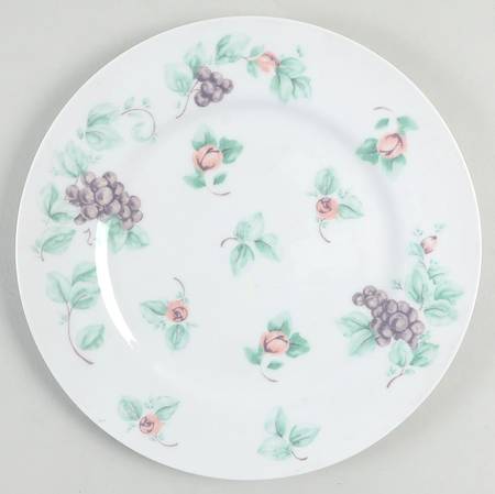 Grapevine Melamine Salad Plate