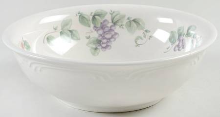 Grapevine 8" Round Vegetable Bowl