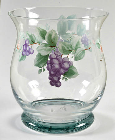 Grapevine 6" Glassware Hurricane