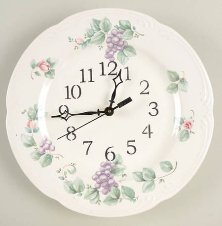 Grapevine Clock Plate