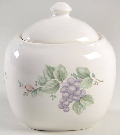 Grapevine Sugar Bowl & Lid