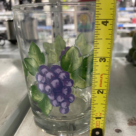 Grapevine Glassware Double Old Fashioned