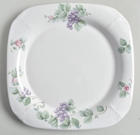 Grapevine Square Luncheon Plate