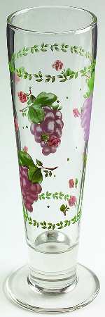 Grapevine 14 Oz Festive Pilsner Glassware
