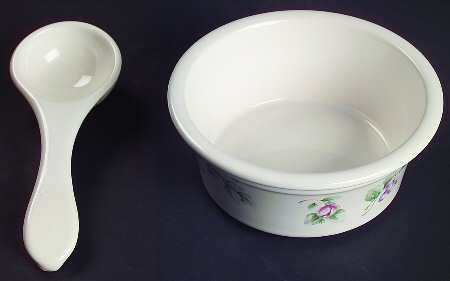 Grapevine Dip/Salsa Crock & Ladle