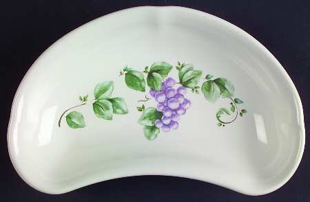 Grapevine Crescent Salad Plate