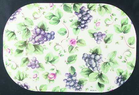 Grapevine Reversible Vinyl Placemat