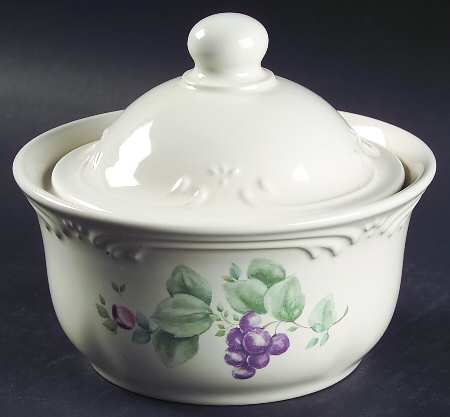 Grapevine Butter Tub & Lid