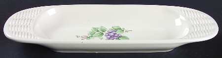 Grapevine Oblong Basketweave Tray