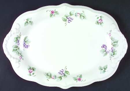 Grapevine 16" Oval Serving Platter