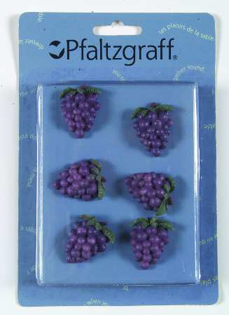 Grapevine Set of 6 Push Pins