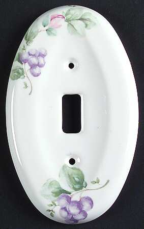 Grapevine Single Light Switch Cover