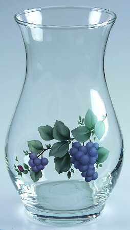 Grapevine Glassware Vase