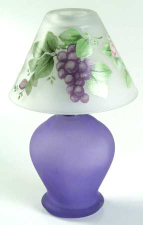 Grapevine Tea Light Lamp with Shade