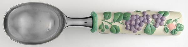 Grapevine Resin Handle Ice Cream Scoop