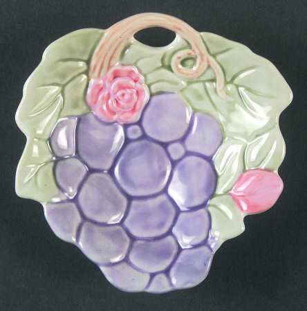 Grapevine Embossed Side Dish