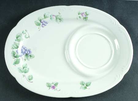 Grapevine Oval Snack Tray
