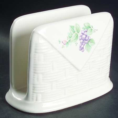 Grapevine Basketweave Napkin Holder