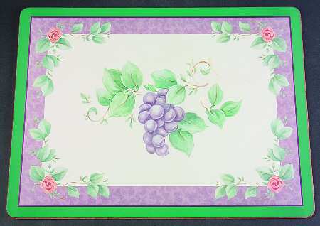 Grapevine Corkboard Placemat