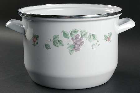 Grapevine 8 Quart Metal Stockpot No Lid