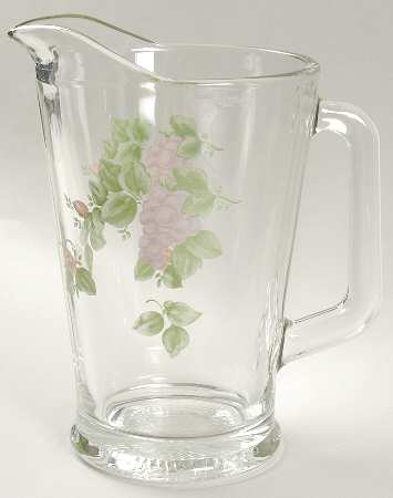 Grapevine 56 Oz Glassware Pitcher