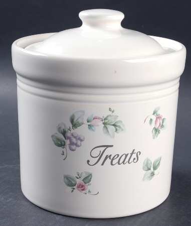 Grapevine Treat Jar & Lid
