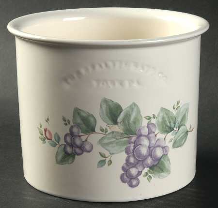 Grapevine Medium Open Crock