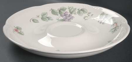 Grapevine Chip Bowl/Plate for Chip & Dip Set