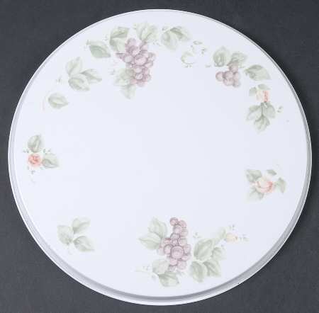 Grapevine 10" Individual Tin Round Stove Cover