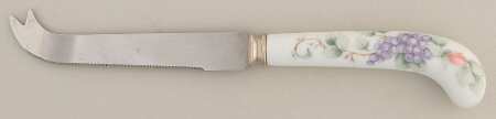 Grapevine Cheese Knife with Stainless Blade