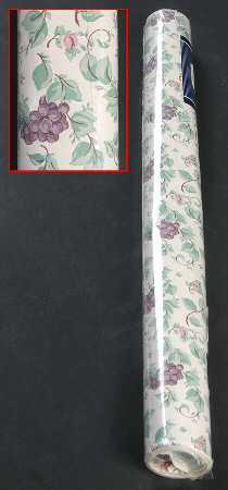 Grapevine Roll of Shelf Paper