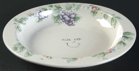 Grapevine Happy Plate