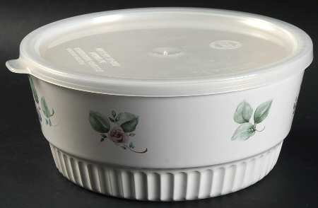 Grapevine 6" Storage Bowl Ceramic with Plastic Lid