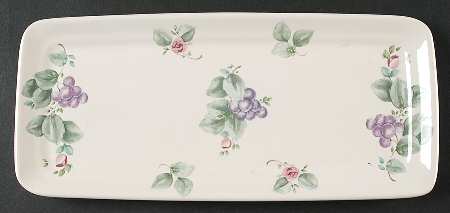 Grapevine Rectangular Tray 11"
