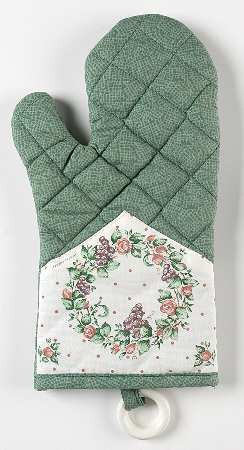 Grapevine Cloth Oven Mitt