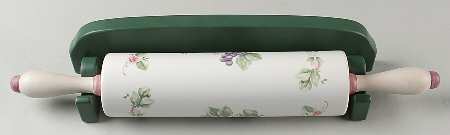 Grapevine Rolling Pin W/Wood Wall Hanger
